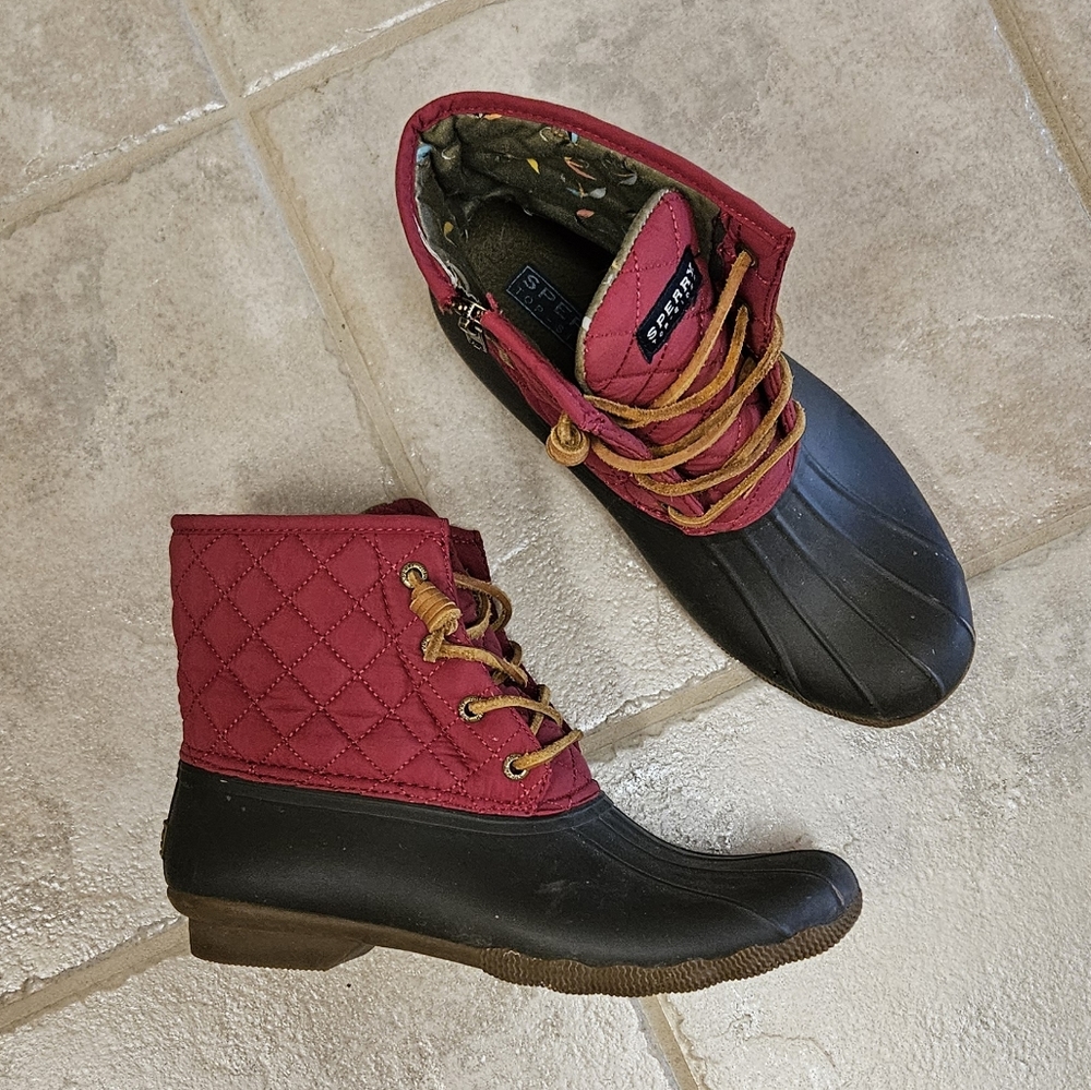 Sperry Quilted Saltwater Duck Boot